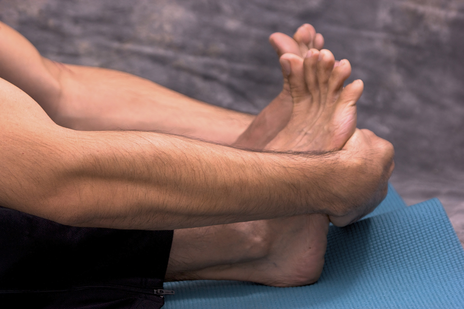 7 Yoga Poses or Asana Posture for Workout in Ankle Stretch Concept